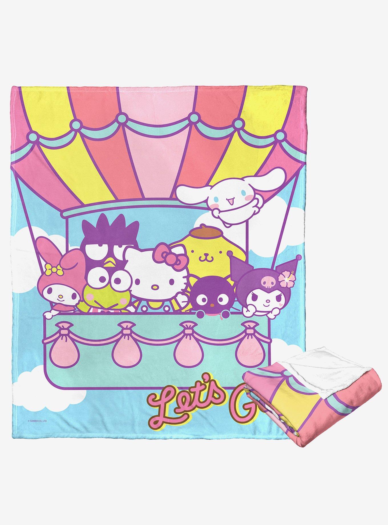 Hello Kitty Flying Together Silk Touch Throw, , alternate