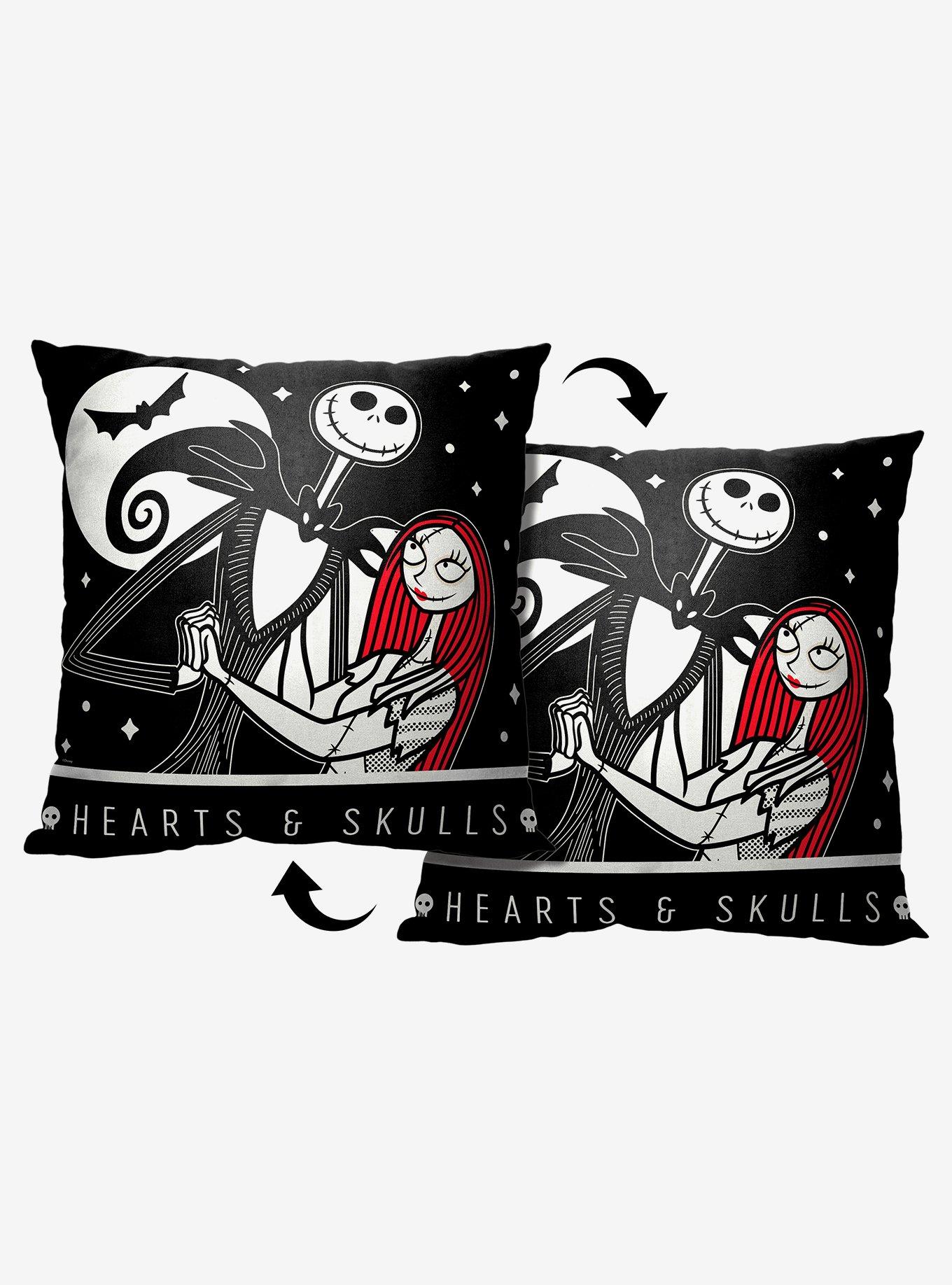 Disney The Nightmare Before Christmas Scream Team Printed Throw Pillow, , alternate