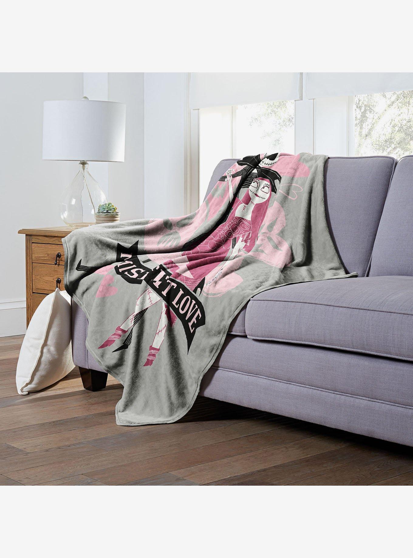 Disneys The Nightmare Before Christmas Love Silk Touch Throw, , alternate