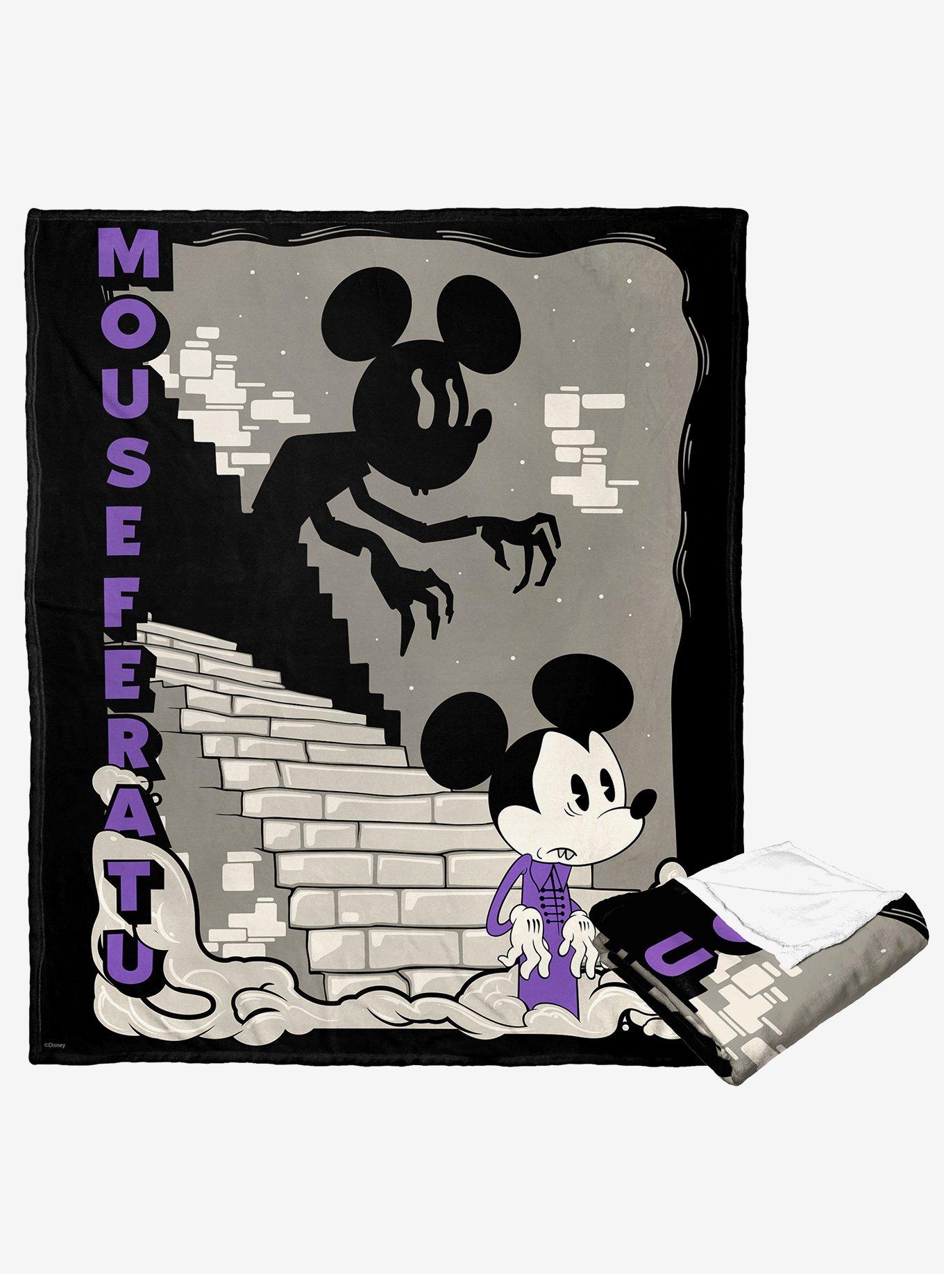 Disney Mickey Mouse Mouseferatu Silk Touch Throw, , alternate