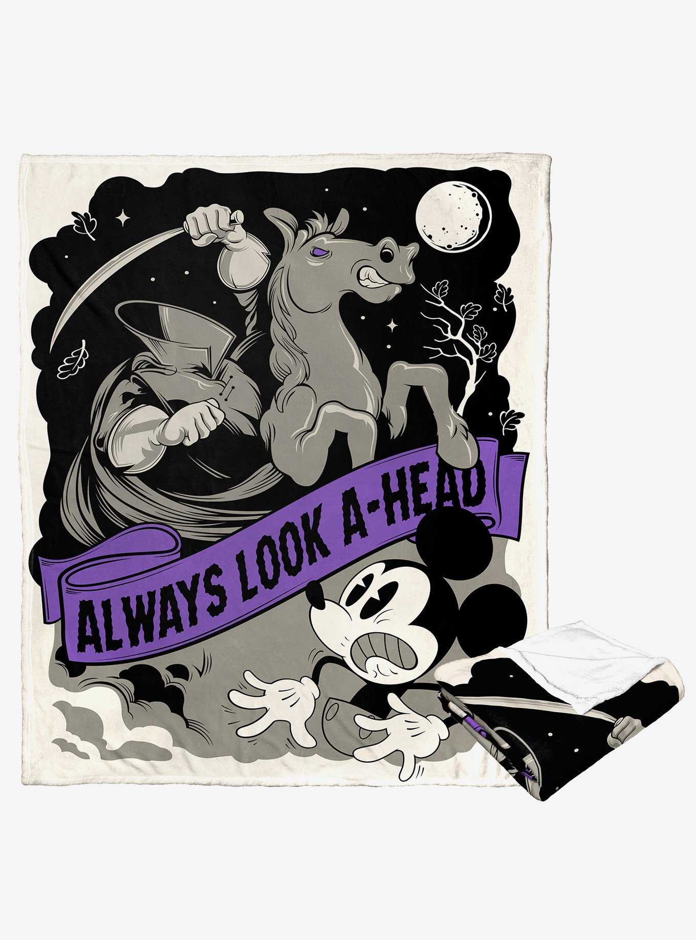 Disney Mickey Mouse Look Ahead Silk Touch Throw, , hi-res