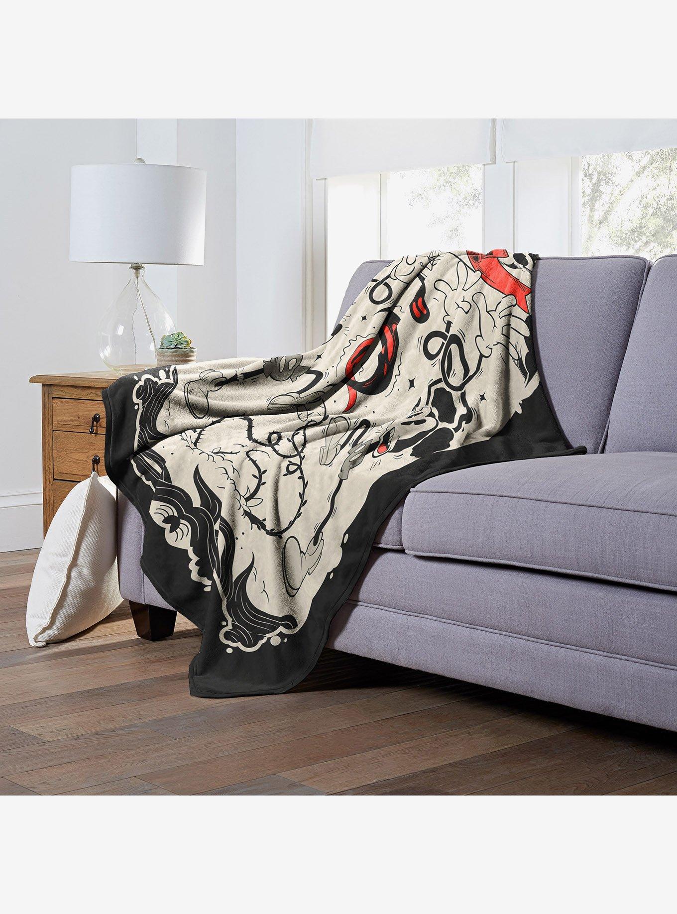 Disney Mickey Mouse Come Alive Silk Touch Throw Blanket, , alternate