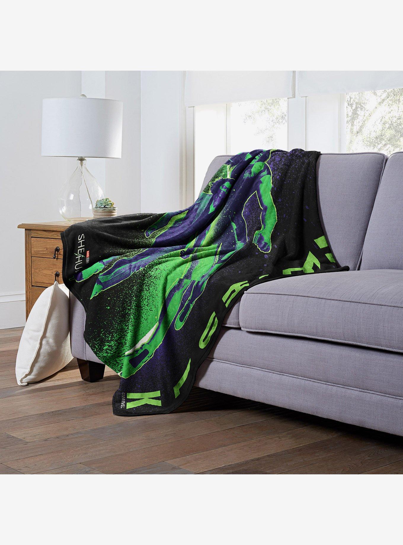 Marvel She Hulk Two Sides Silk Touch Throw, , alternate
