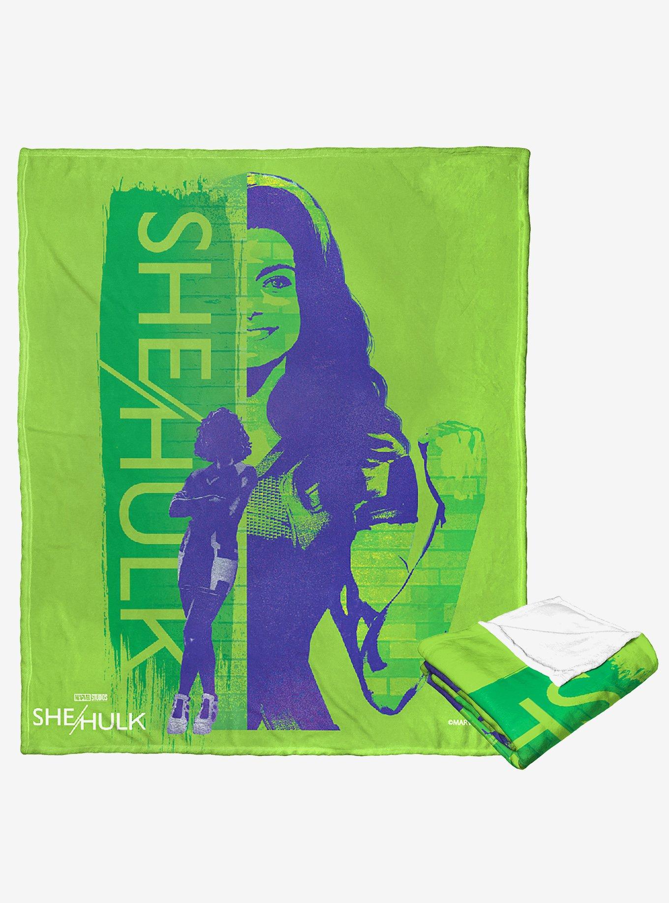 Marvel She Hulk Duality Silk Touch Throw