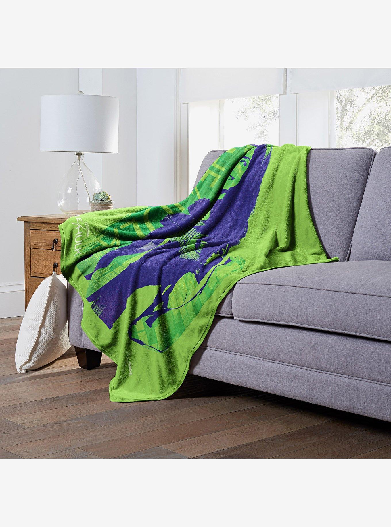 Marvel She Hulk Duality Silk Touch Throw, , alternate