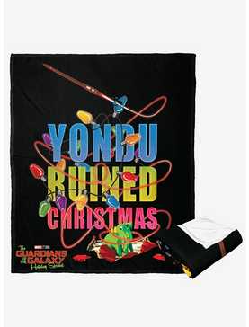 Marvel Guardians Of The Galaxy Holiday Special Yondu Ruined Christmas Silk Touch Throw Blanket, , hi-res
