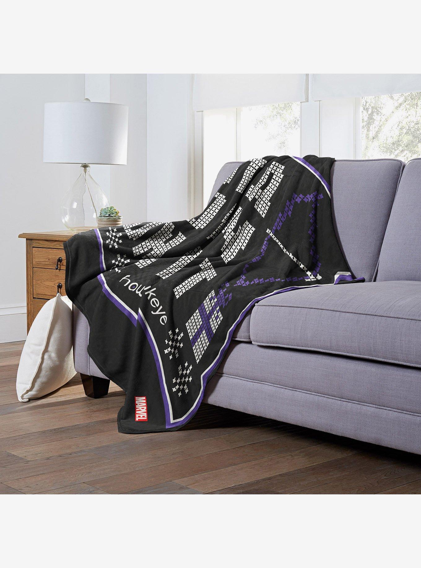 Marvel Hawkeye Put A Bow On It Silk Touch Throw Blanket, , alternate