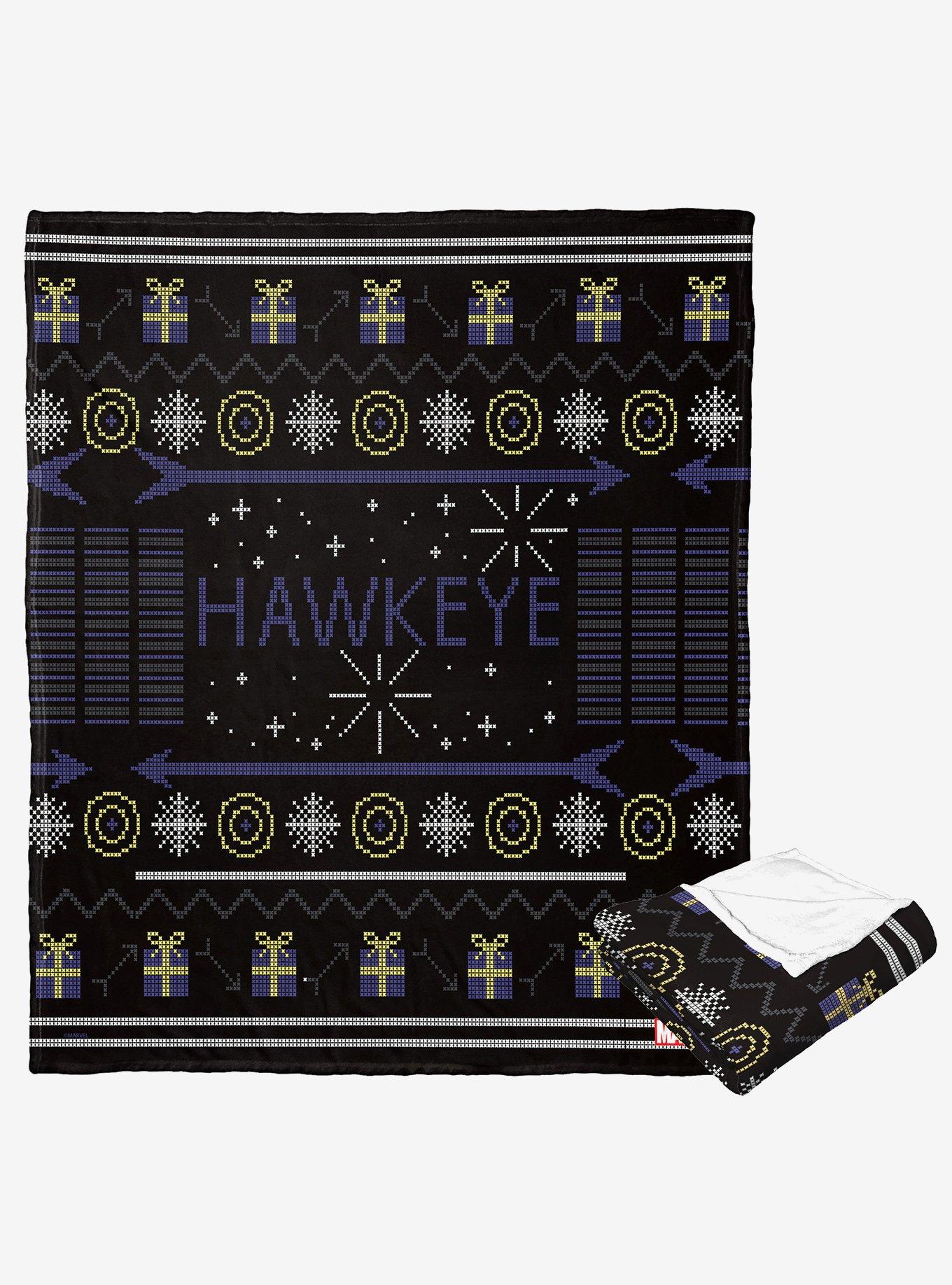 Marvel Hawkeye Hawkeye Sweater Silk Touch Throw Blanket, , alternate