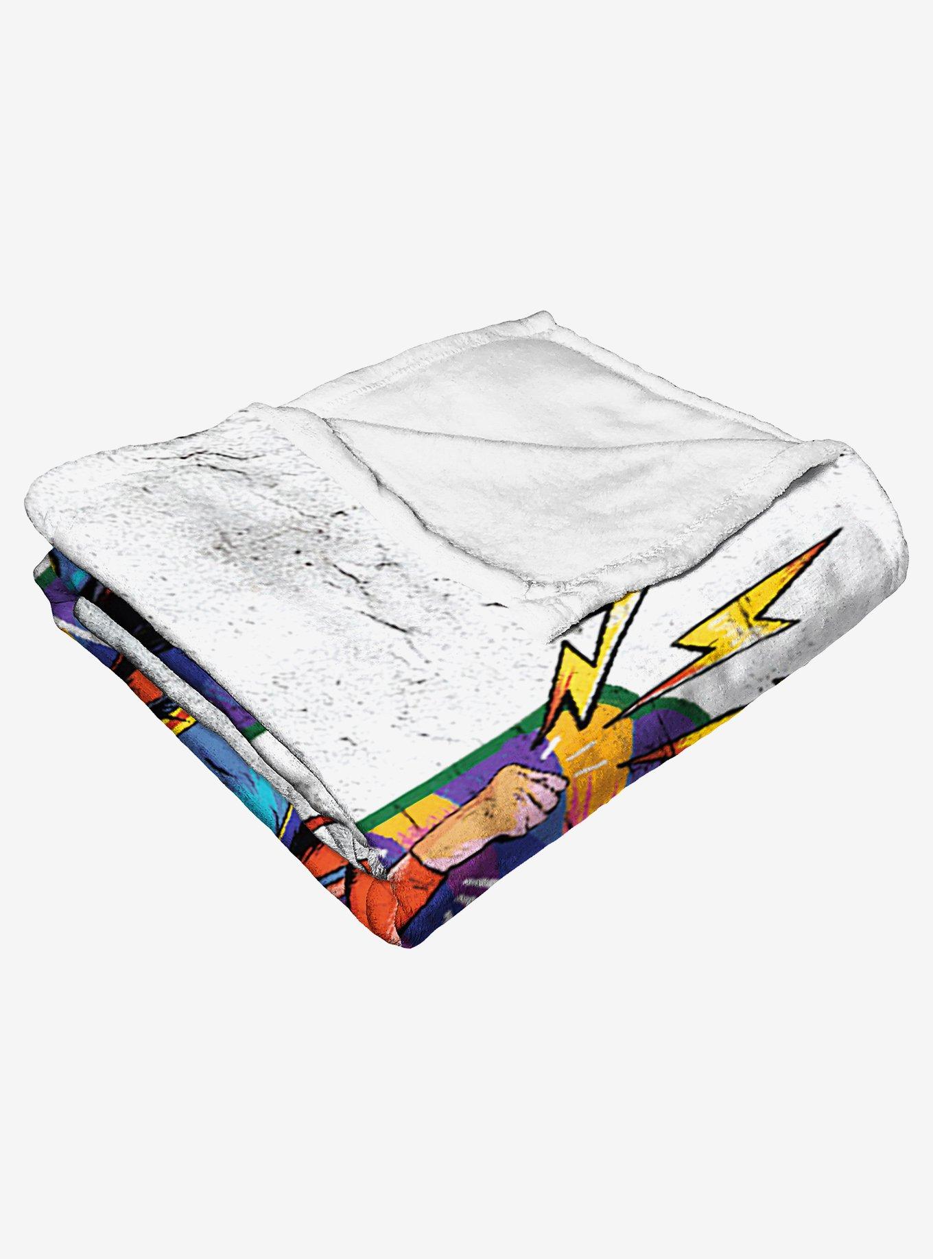 Marvel Ms Marvel Street Art Marvel Silk Touch Throw Blanket, , alternate
