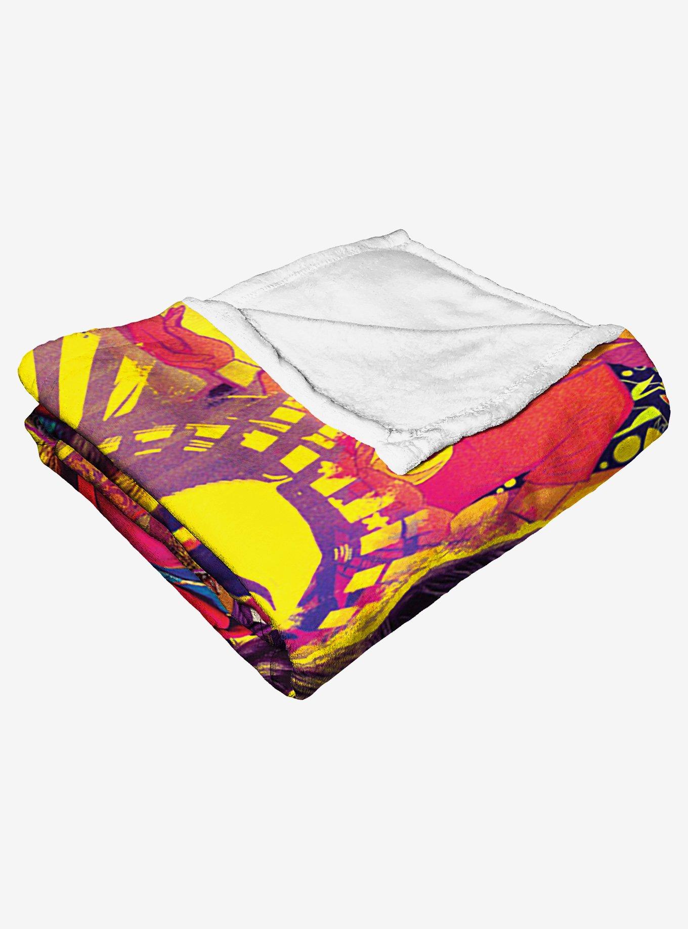 Marvel Ms Marvel Poster Silk Touch Throw Blanket, , alternate