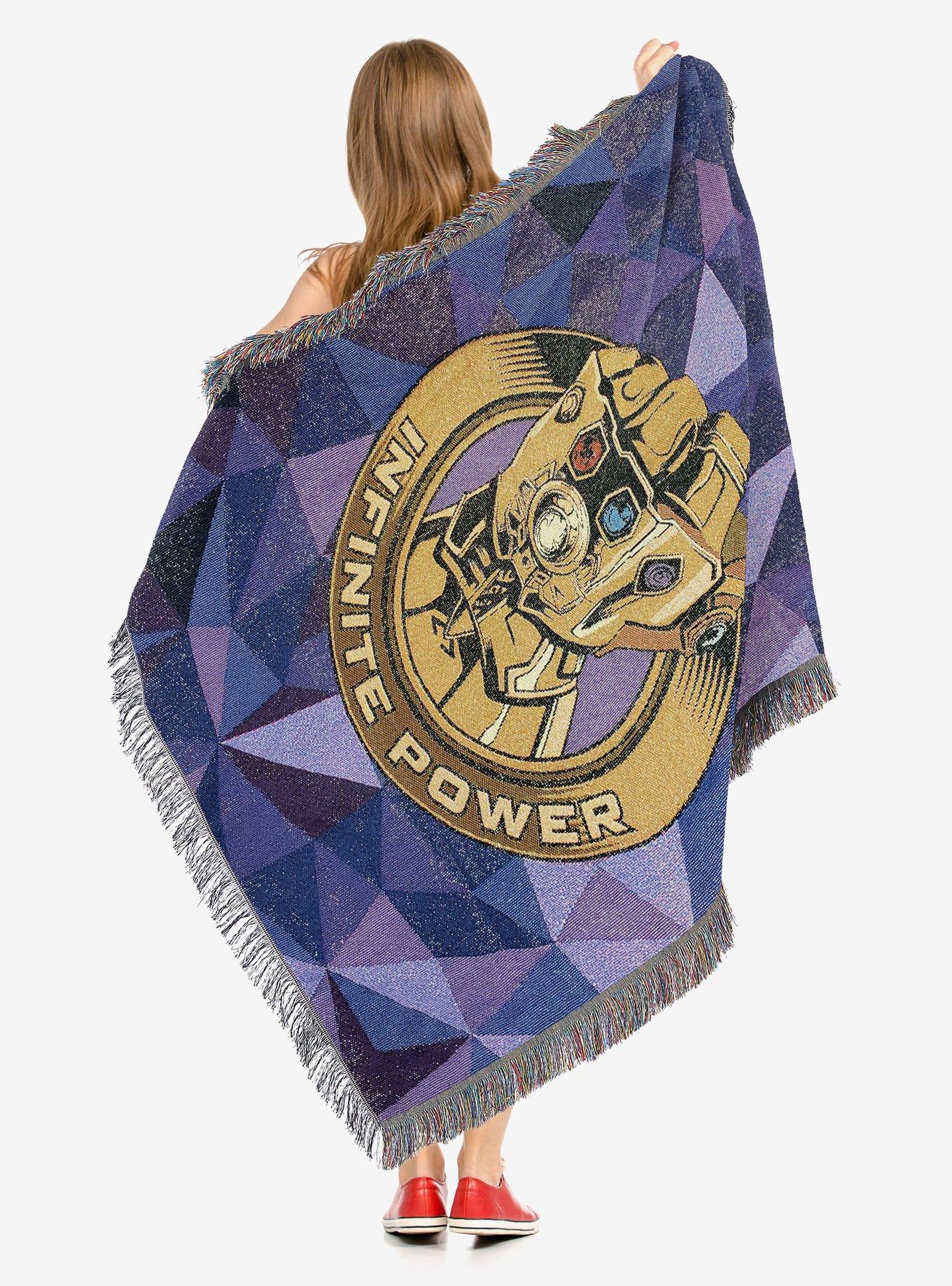 Marvel Avengers 4 Infinite Power Metallic Tapestry, , alternate