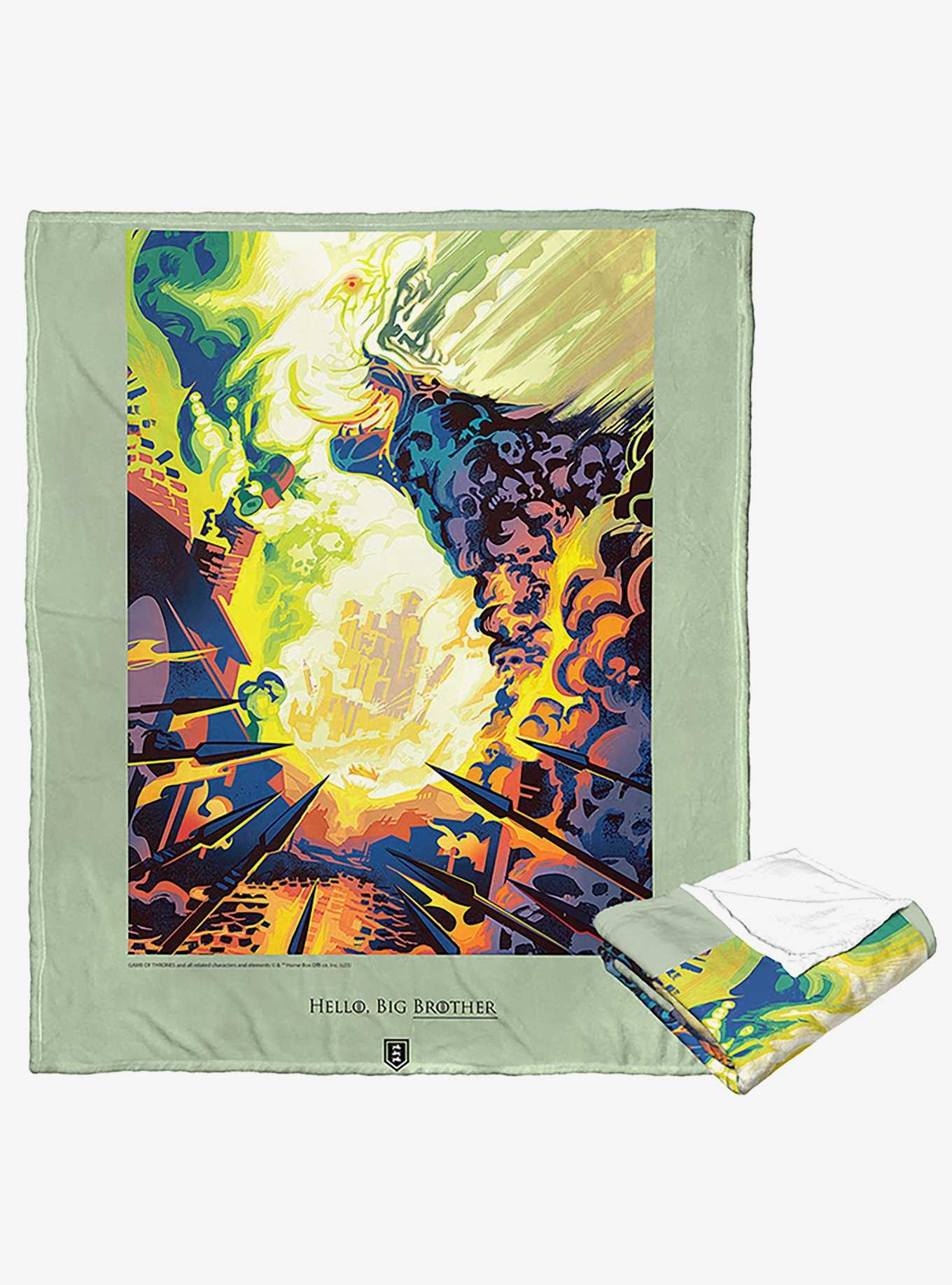 Game Of Thrones Hello Big Brother Silk Touch Throw Blanket, , hi-res