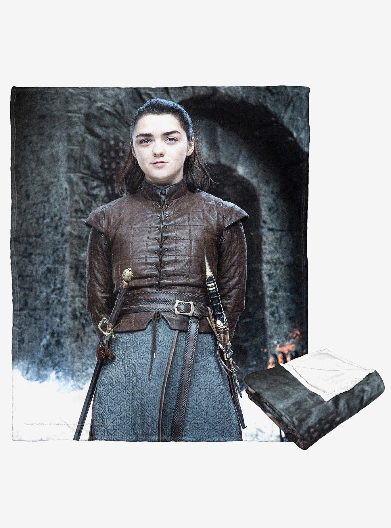 Game Of Thrones Arya Stark Silk Touch Throw Blanket