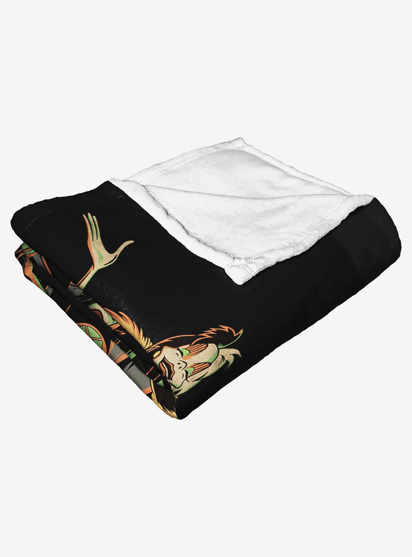 Disney Villains Tricky Trio Silk Touch Throw Blanket, , alternate