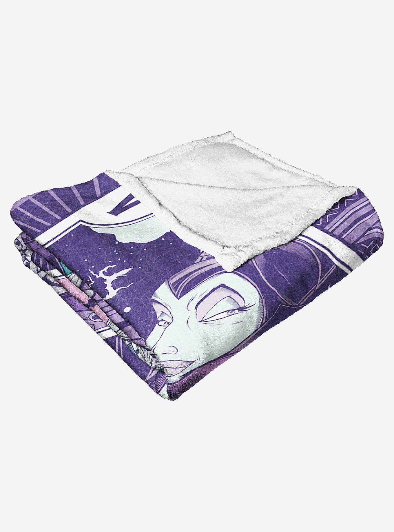 Disney Villains Tarot Villains Silk Touch Throw Blanket, , alternate