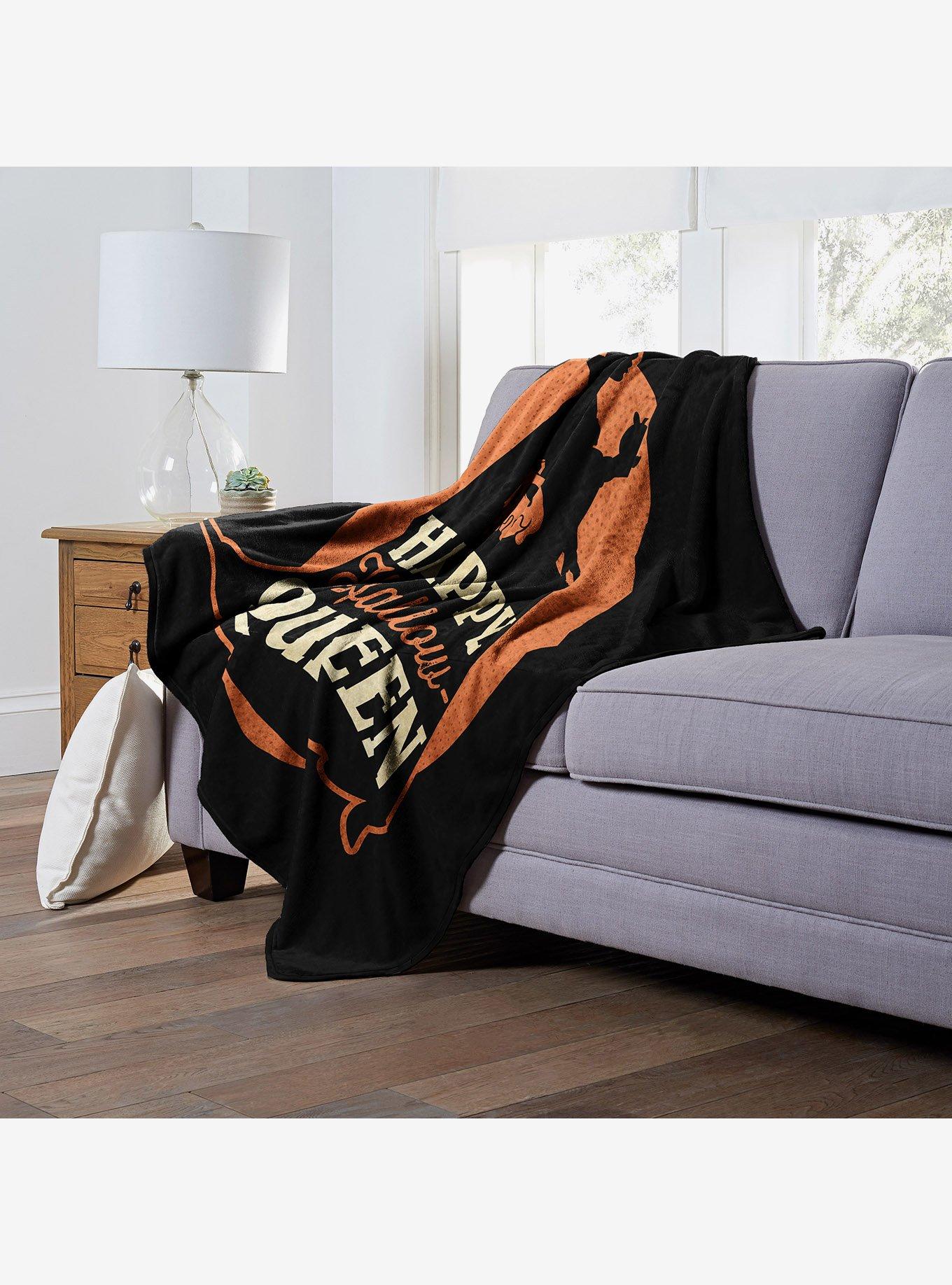 Disney Villains Halloqueen Silk Touch Throw Blanket, , alternate
