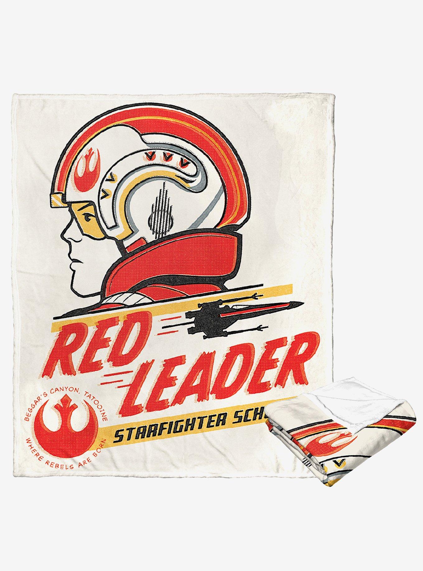Star Wars Red Leader Silk Touch Throw, , alternate