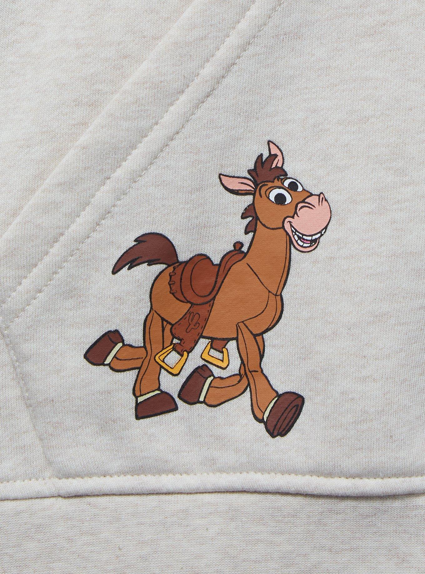 Disney Pixar Toy Story Sheriff Woody Icons Hoodie - BoxLunch Exclusive, GREY, alternate