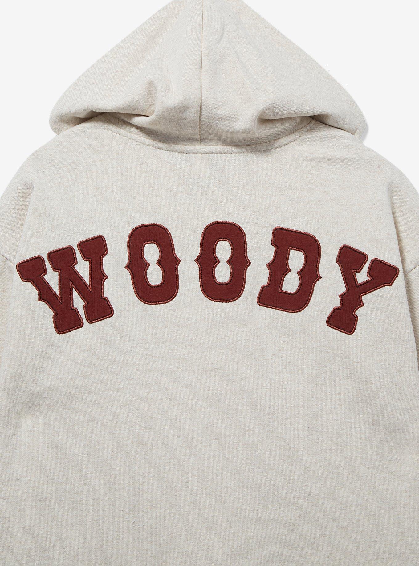 Disney Pixar Toy Story Sheriff Woody Icons Hoodie - BoxLunch Exclusive, GREY, alternate