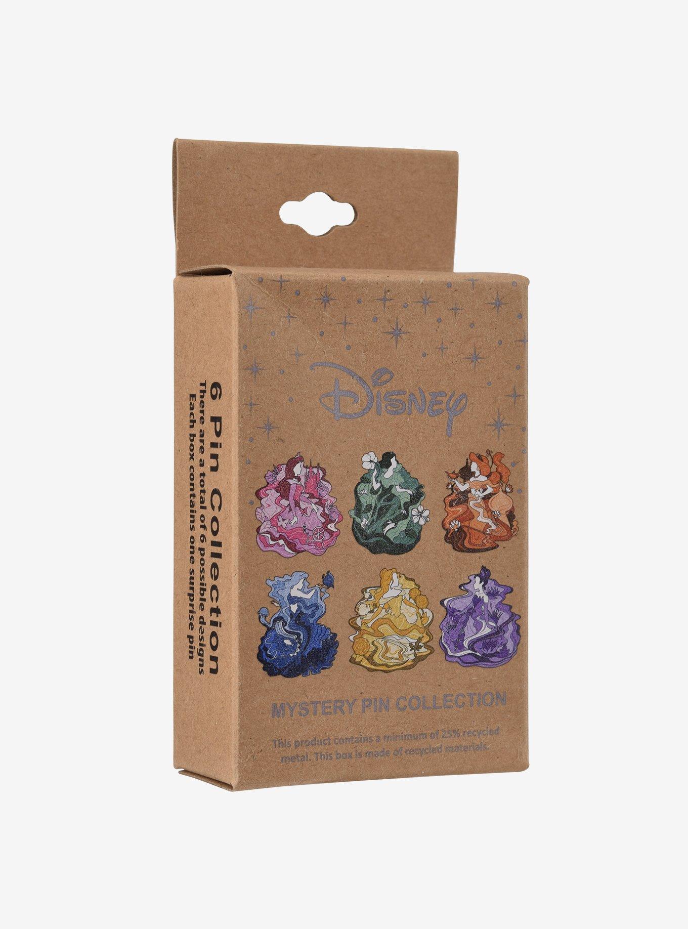 Disney Princess Monochrome Blind Box Enamel Pin — BoxLunch Exclusive, , alternate