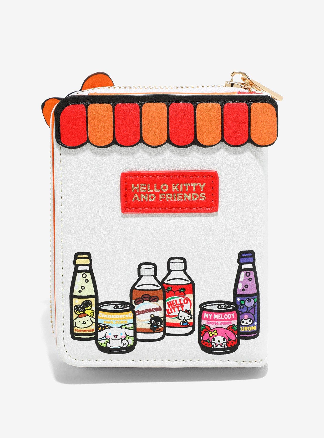 Sanrio Hello Kitty & Friends Kawaii Mart Vending Machine Figural Zip Wallet - BoxLunch Exclusive, , alternate