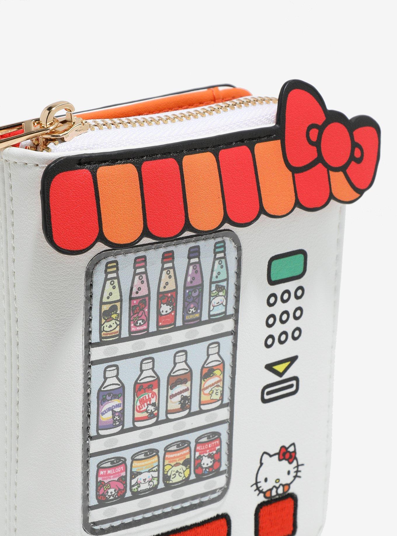 Sanrio Hello Kitty & Friends Kawaii Mart Vending Machine Figural Zip Wallet - BoxLunch Exclusive, , alternate