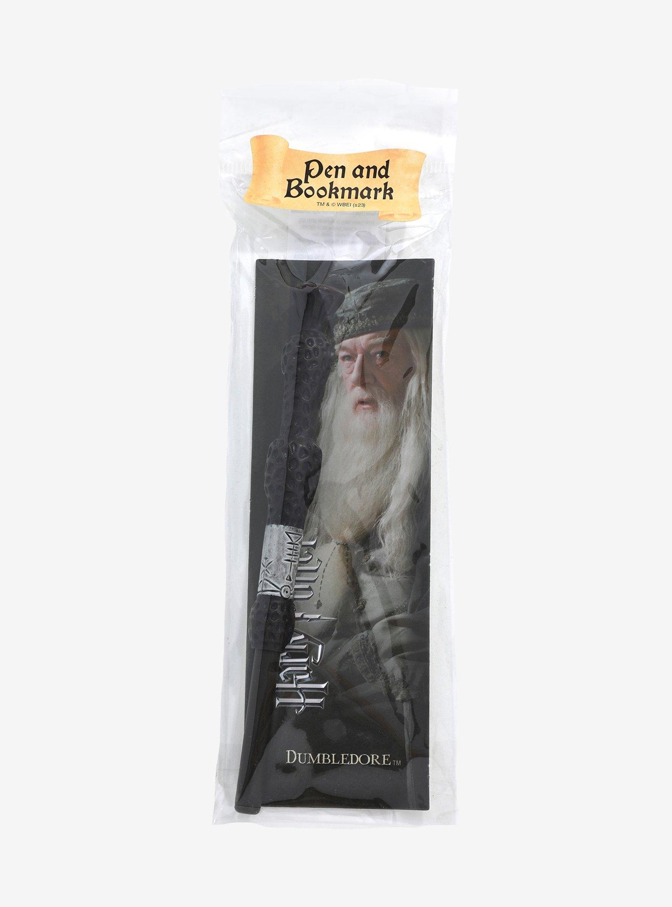 Harry Potter Albus Dumbledore Bookmark & Wand Pen Set, , alternate