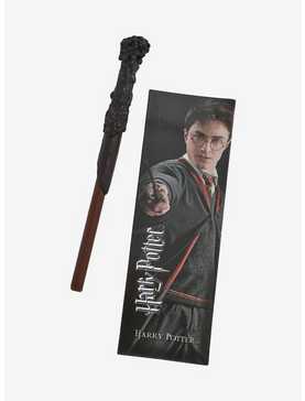 Harry Potter Bookmark & Wand Pen Set, , hi-res