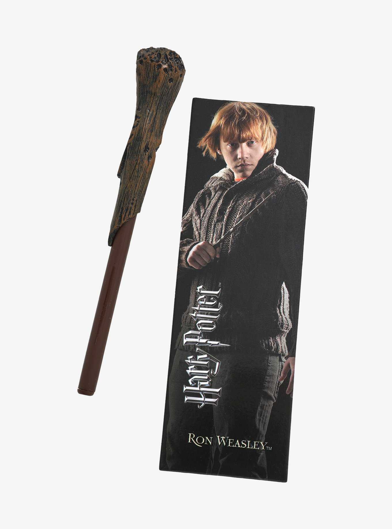 Harry Potter Ron Weasley Bookmark & Wand Pen Set, , hi-res