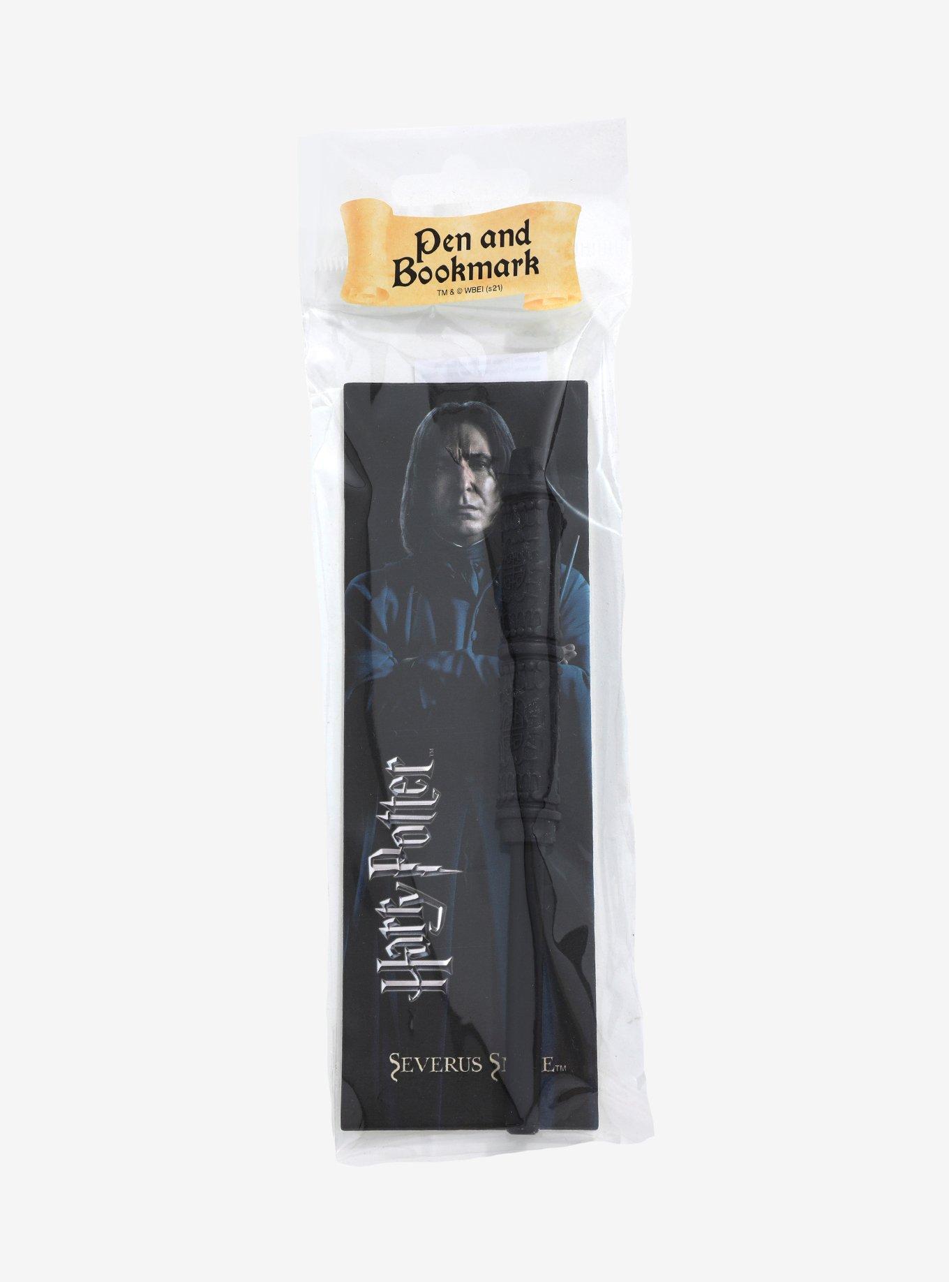 Harry Potter Severus Snape Bookmark & Wand Pen Set, , alternate