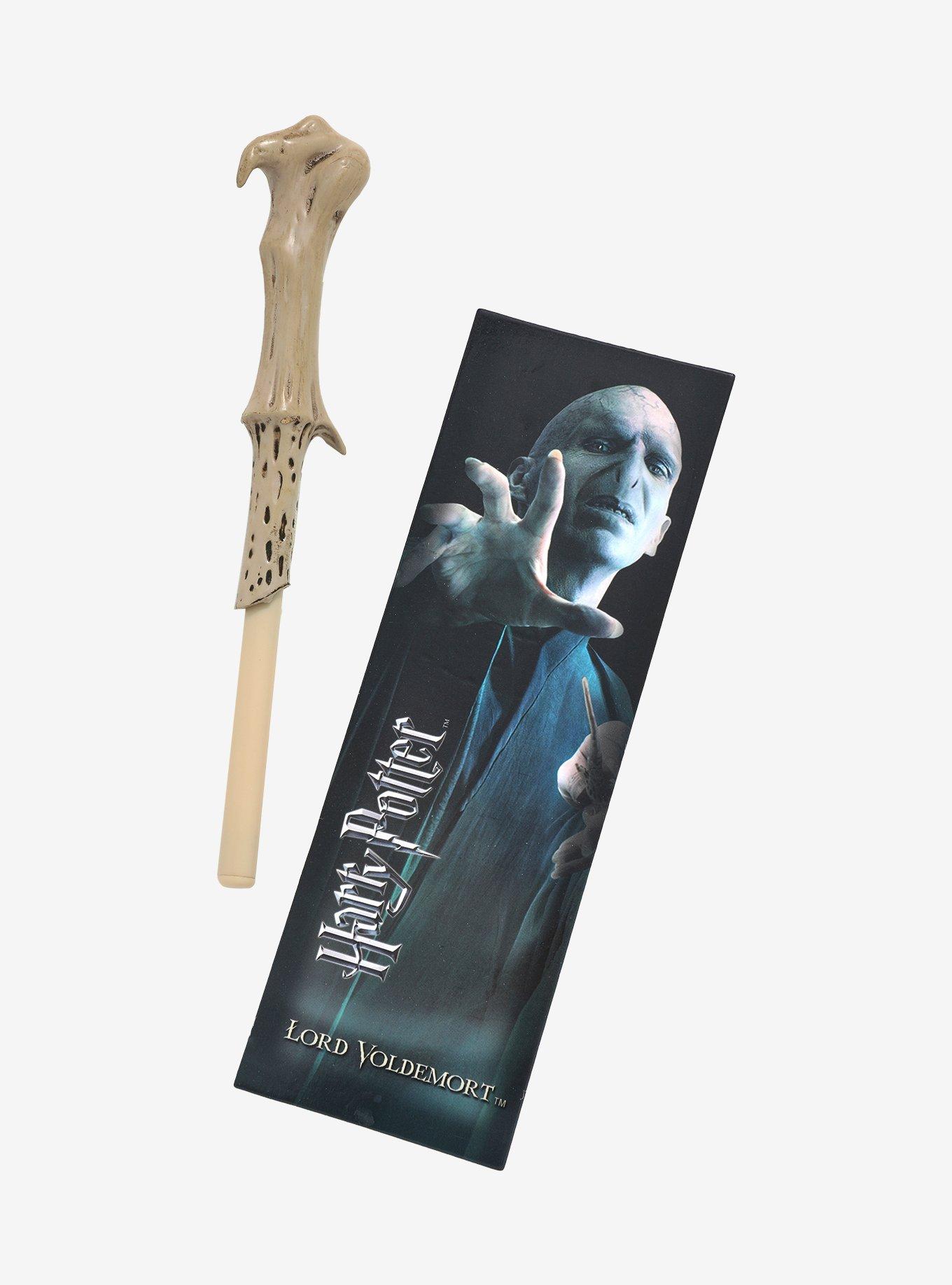 Harry Potter Lord Voldemort Bookmark & Wand Pen Set, , alternate