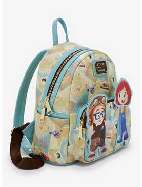 Loungefly Disney Pixar Up Young Carl & Ellie Adventure Mini Backpack - BoxLunch Exclusive, , hi-res