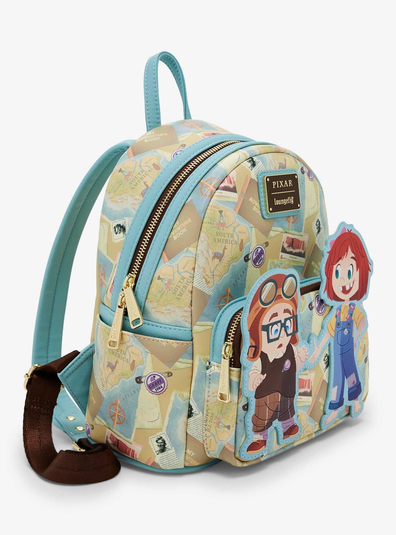 Loungefly Disney Pixar Up Young Carl & Ellie Adventure Mini Backpack - BoxLunch Exclusive, , hi-res