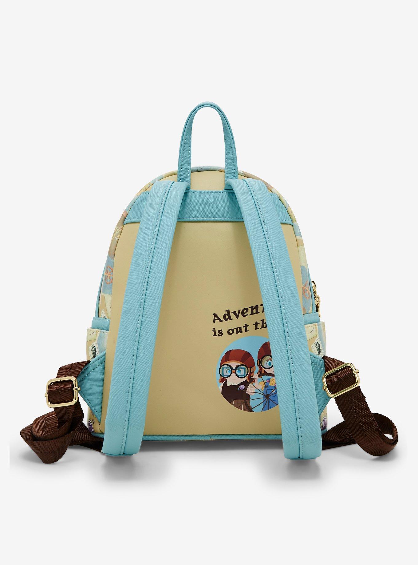 Loungefly Disney Pixar Up Young Carl & Ellie Adventure Mini Backpack - BoxLunch Exclusive, , alternate