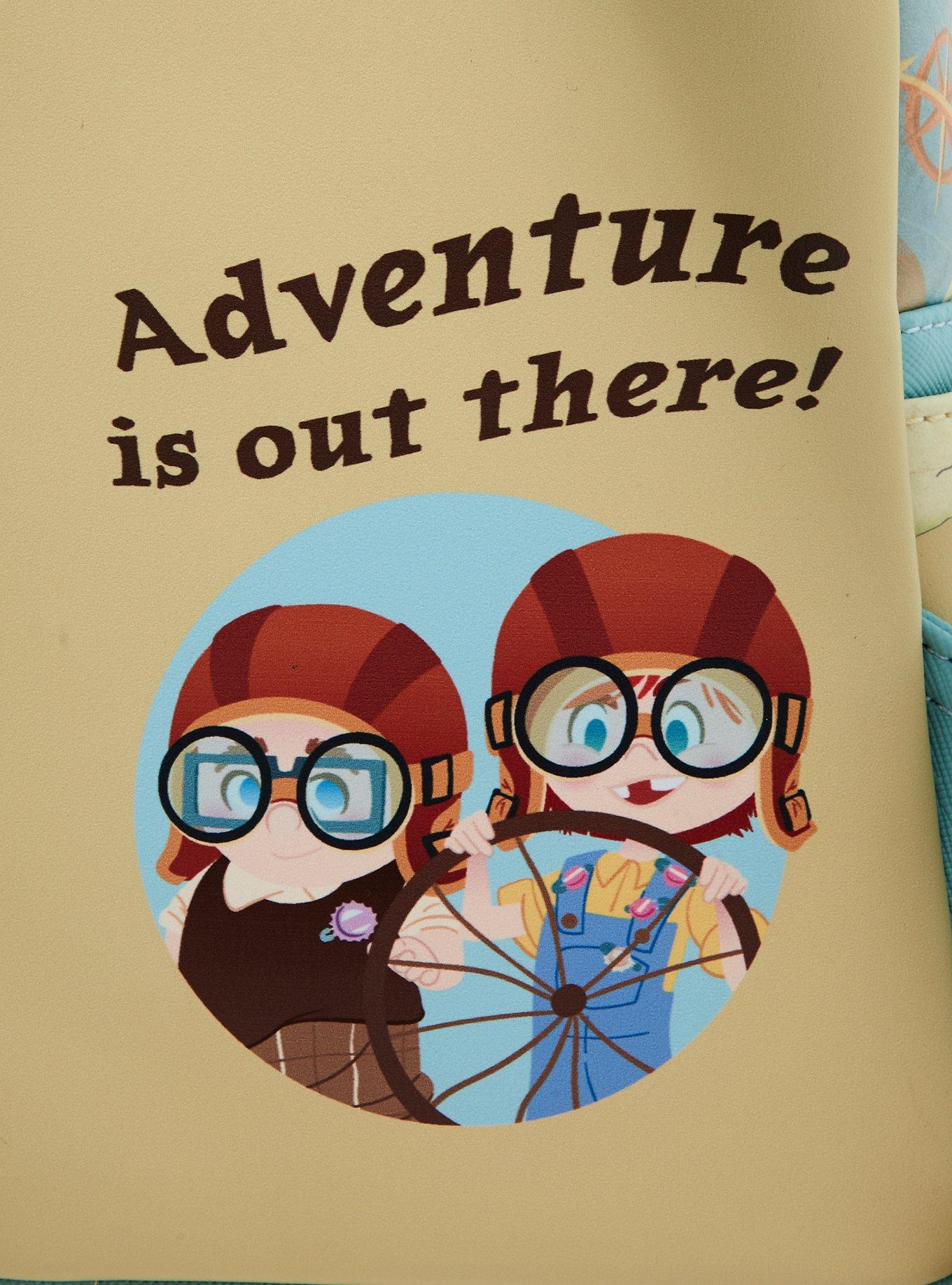 Loungefly Disney Pixar Up Young Carl & Ellie Adventure Mini Backpack - BoxLunch Exclusive, , alternate