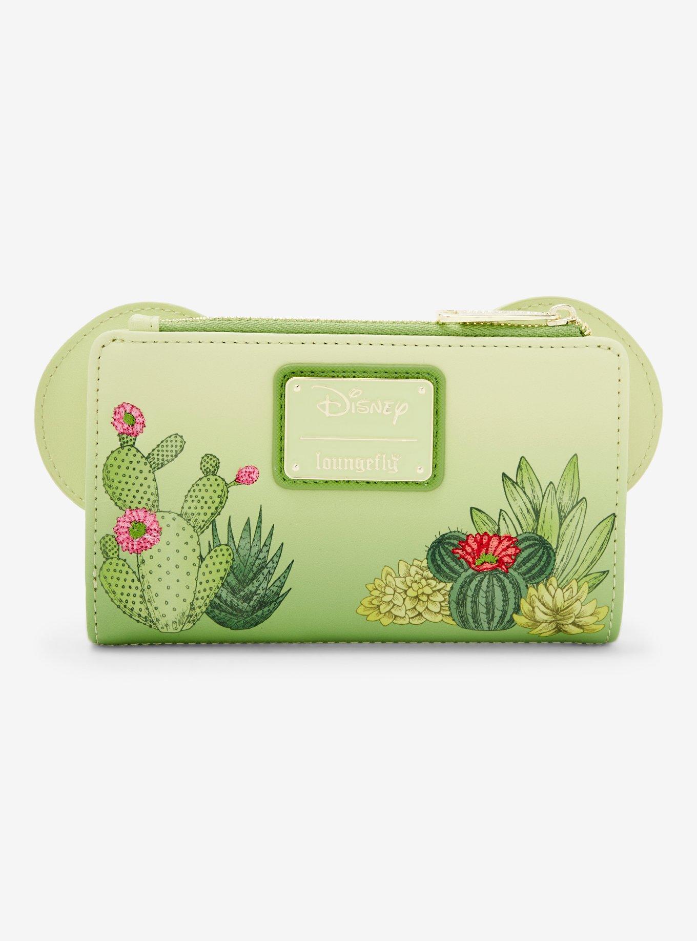 Loungefly Disney Minnie Mouse Cacti Ears Wallet - BoxLunch Exclusive, , alternate
