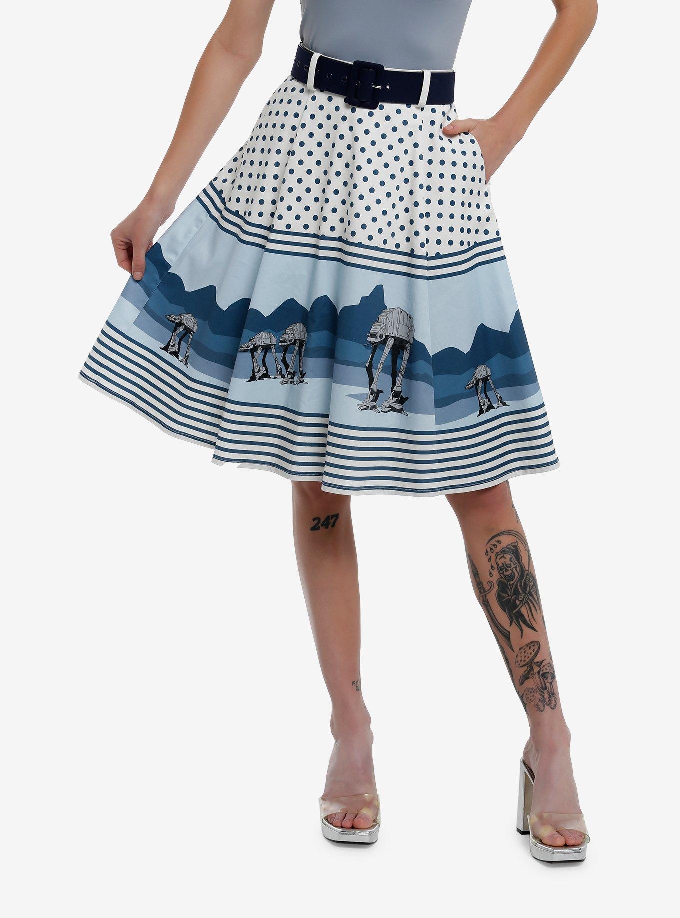 Her Universe Star Wars AT-AT Retro Skirt Her Universe Exclusive, MULTI, alternate