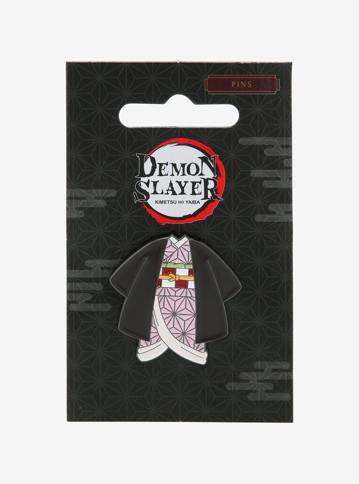 Demon Slayer: Kimetsu No Yaiba Nezuko Outfit Enamel Pin, , alternate