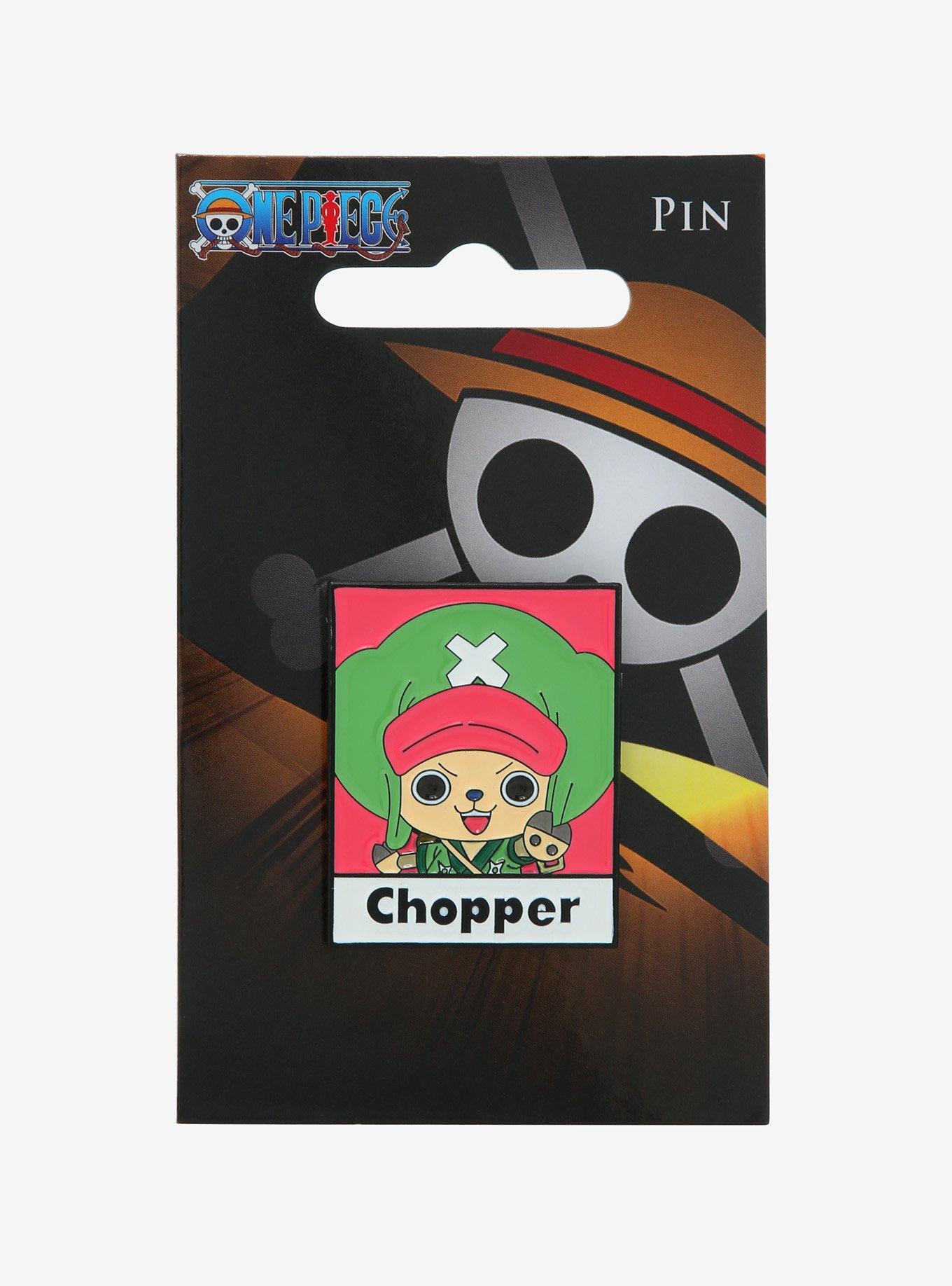 One Piece Wano Chopper Portrait Enamel Pin, , alternate