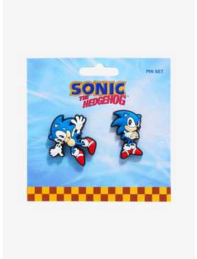 Sonic THe Hedgehog Figural Pin Set, , hi-res