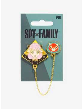 Spy X Family Anya & Chimera Chain Enamel Pin Set, , hi-res