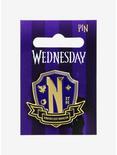 Wednesday Nevermore Academy Enamel Pin, , alternate
