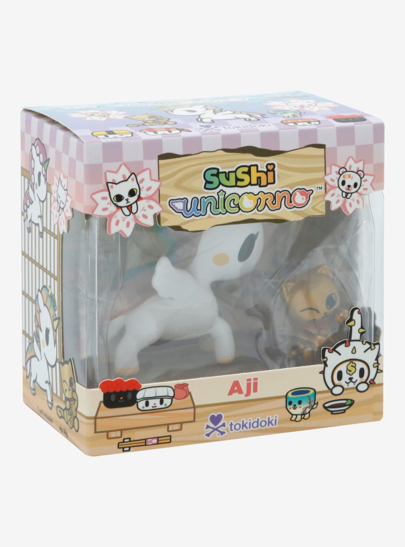 Pack De 3 Figurines Tokidoki Unicorno Sushicorno - Miniatures, Import Japon, Collection