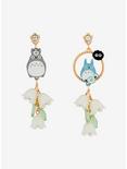 Studio Ghibli My Neighbor Totoro Mix Matched Earrings — BoxLunch Exclusive, , alternate