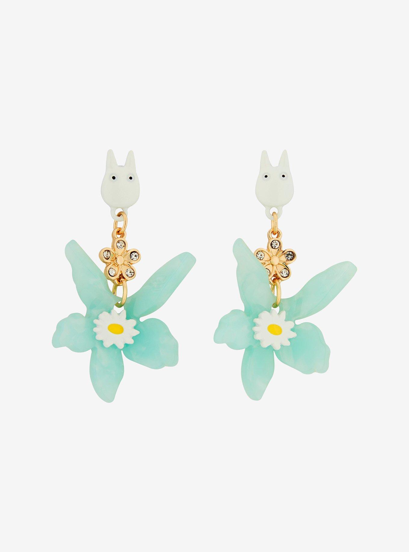 Studio Ghibli My Neighbor Totoro Flower Earrings — BoxLunch Exclusive