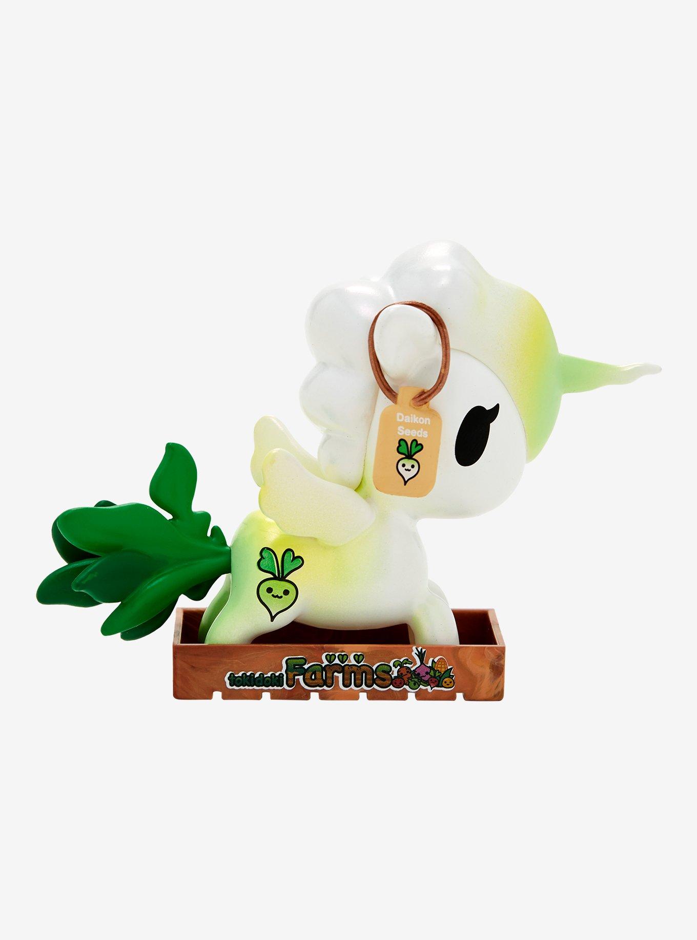 tokidoki Veggie Unicorno Daikon Vinyl Figure, , alternate