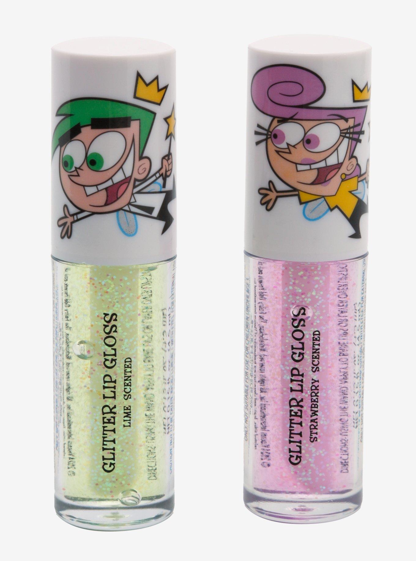 The Fairly OddParents Wanda & Cosmo Glitter Lip Gloss Set, , alternate