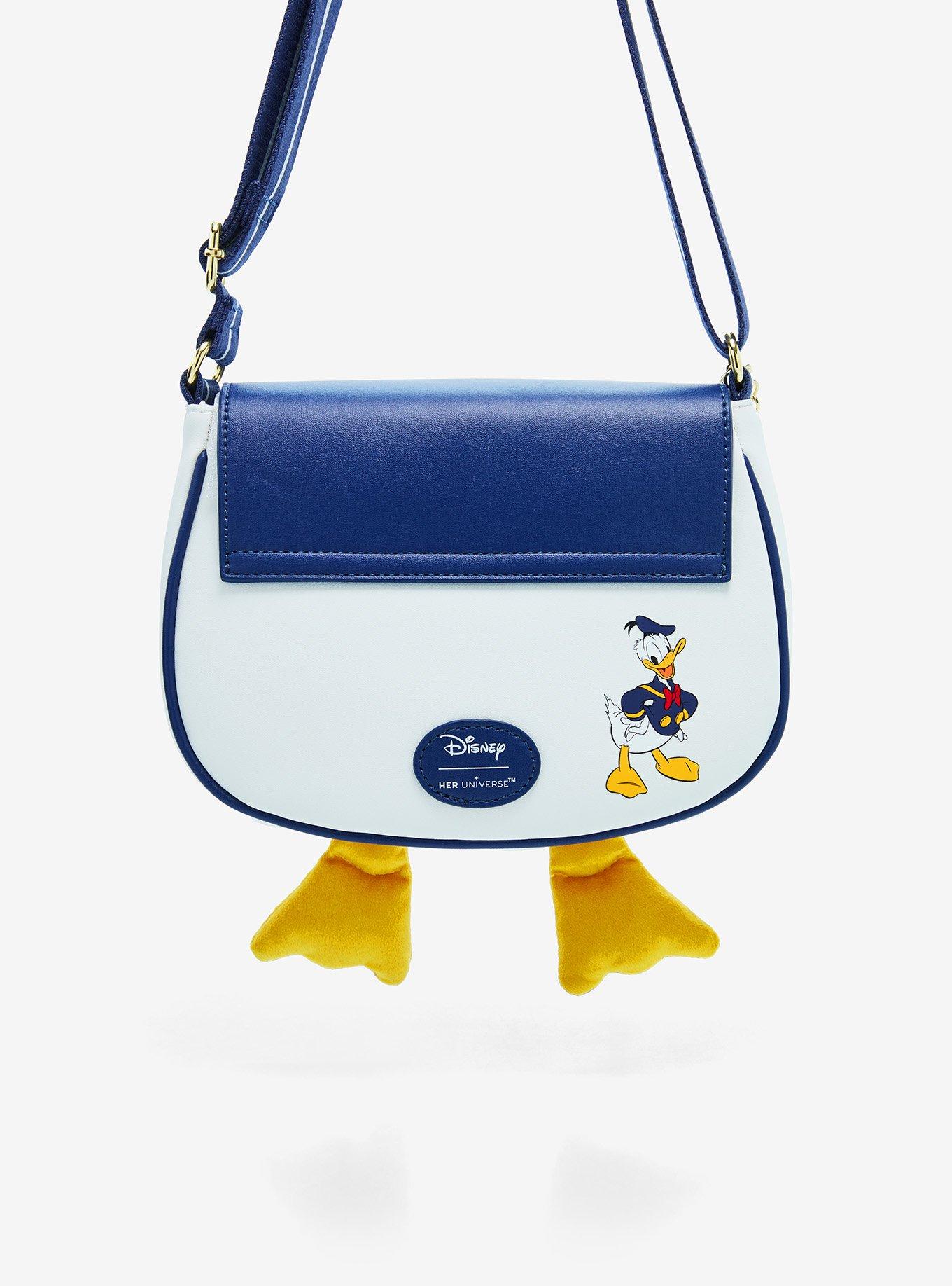 Her Universe Disney Donald Duck Figural Crossbody Bag, , alternate