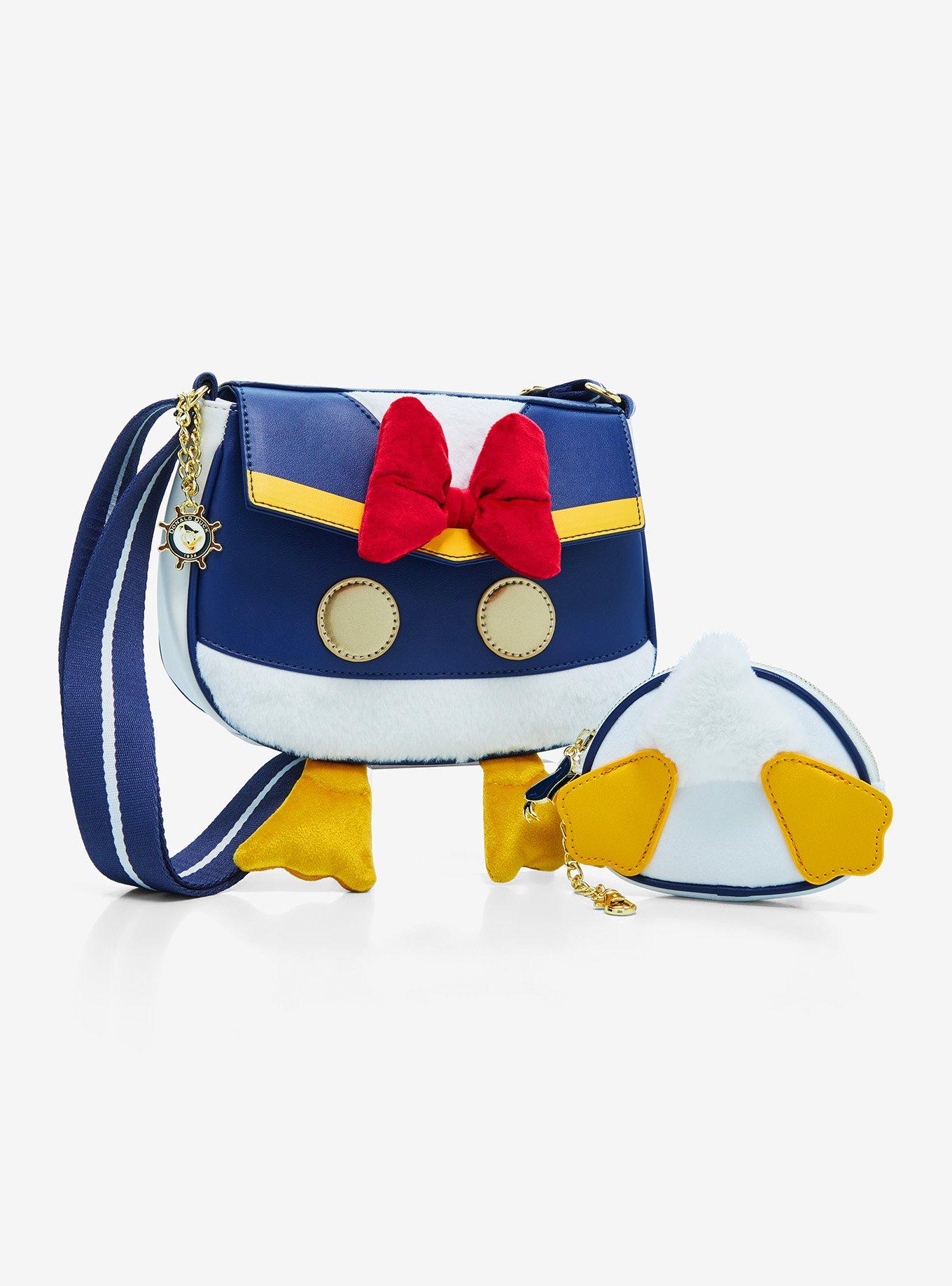 Her Universe Disney Donald Duck Figural Crossbody Bag, , alternate