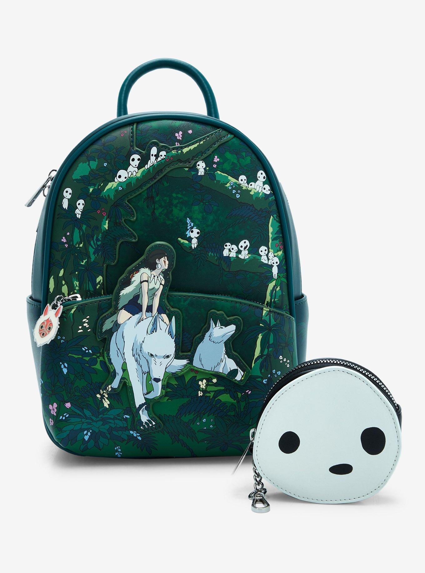 Studio Ghibli® Princess Mononoke Forest Scene Glow-In-The-Dark Mini Backpack